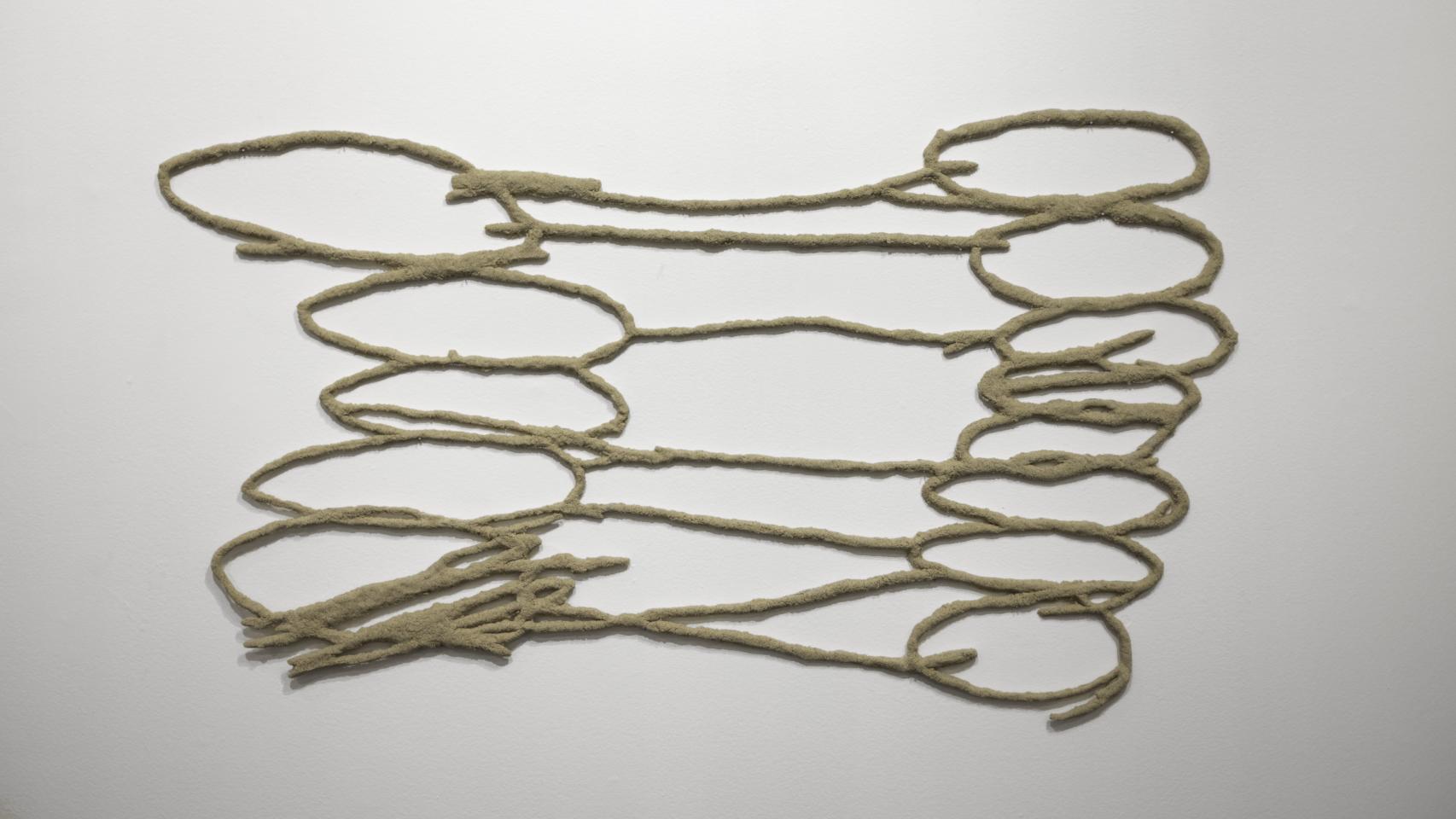Luis Úrculo: '(Mumble)(09)', 2022. Foto: Cortesia do artista e Sabrina Amrani