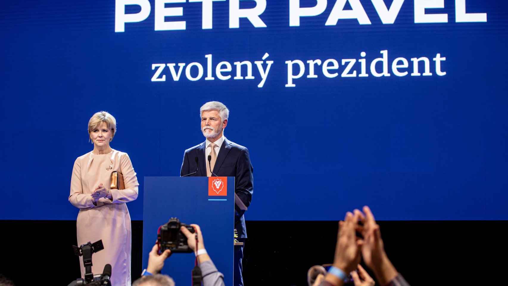 Petr Pavel, tras la segunda vuelta en las  elecciones presidenciales de República Checa.