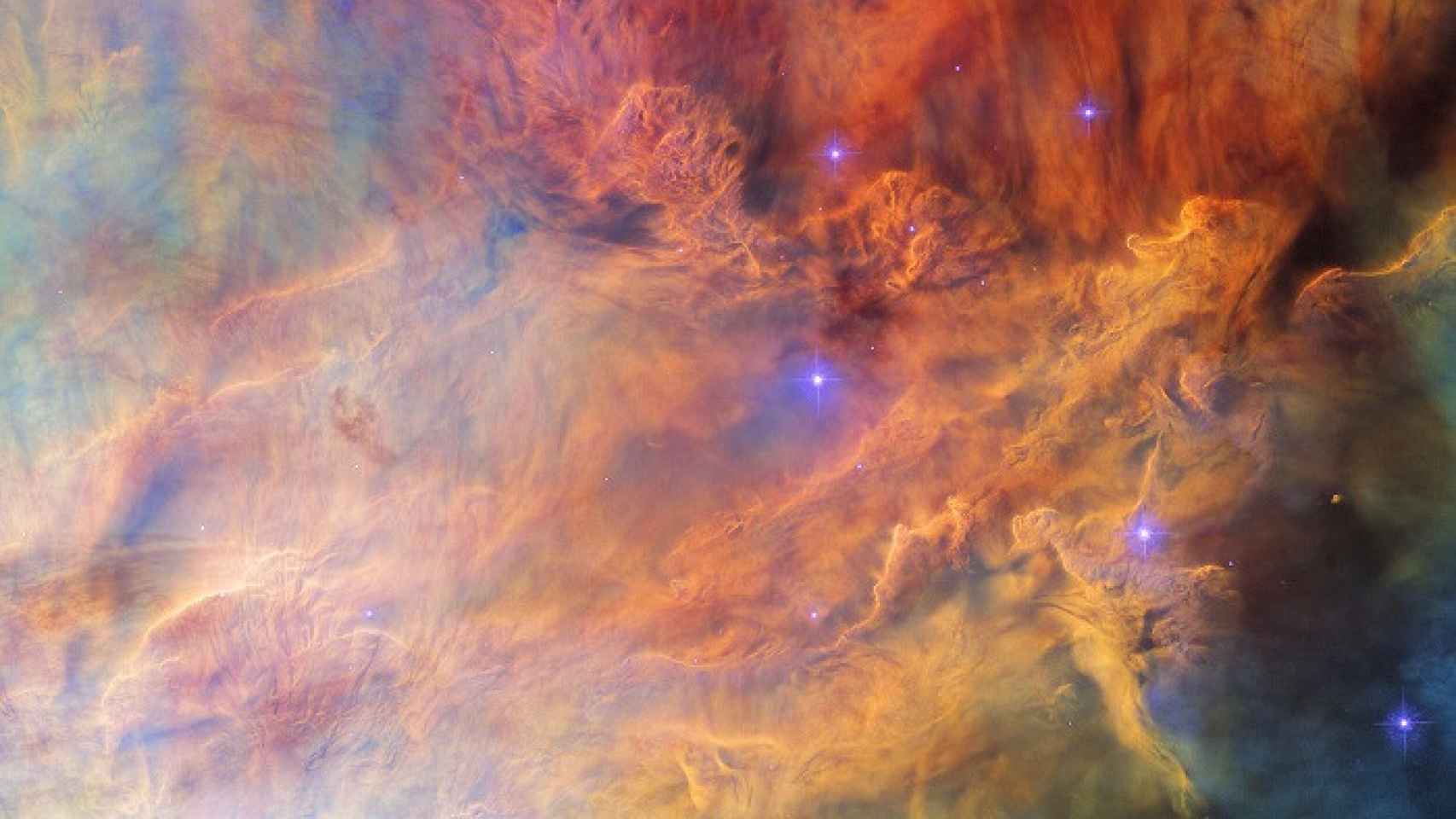 Parte del cúmulo abierto NGC 6530 captado por el Telescopio Espacial Hubble de la NASA/ESA