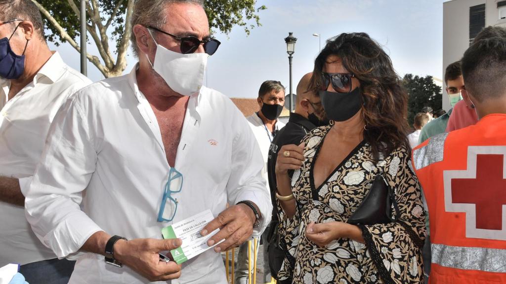 Carlos Herrera y Pepa Gea en El Puerto de Santa María.