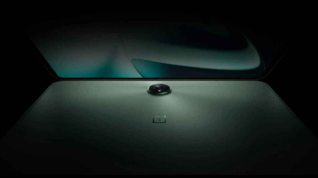 OnePlus Pad en una imagen oficial.
