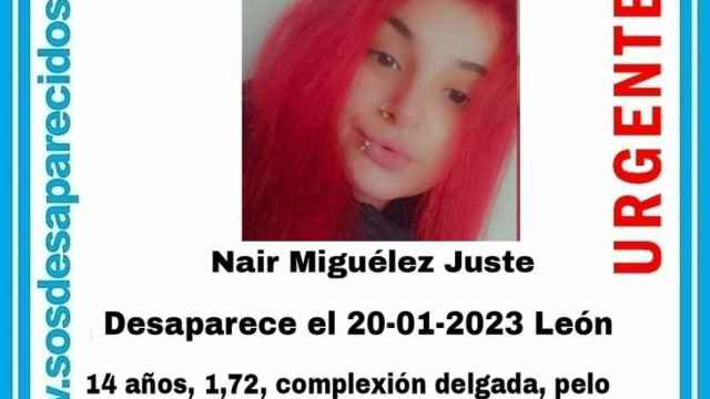 Nair Miguélez Juste, la joven desaparecida en León