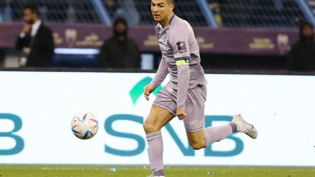 Cristiano Ronaldo, durante un partido del Al-Nassr en 2023