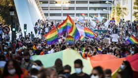 Manifestación del día del Orgullo en Valencia.