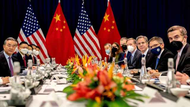 Los equipos de Exteriores de EEUU y China reunidos en Bali el pasado mes de julio para tratar la crisis de Ucrania.