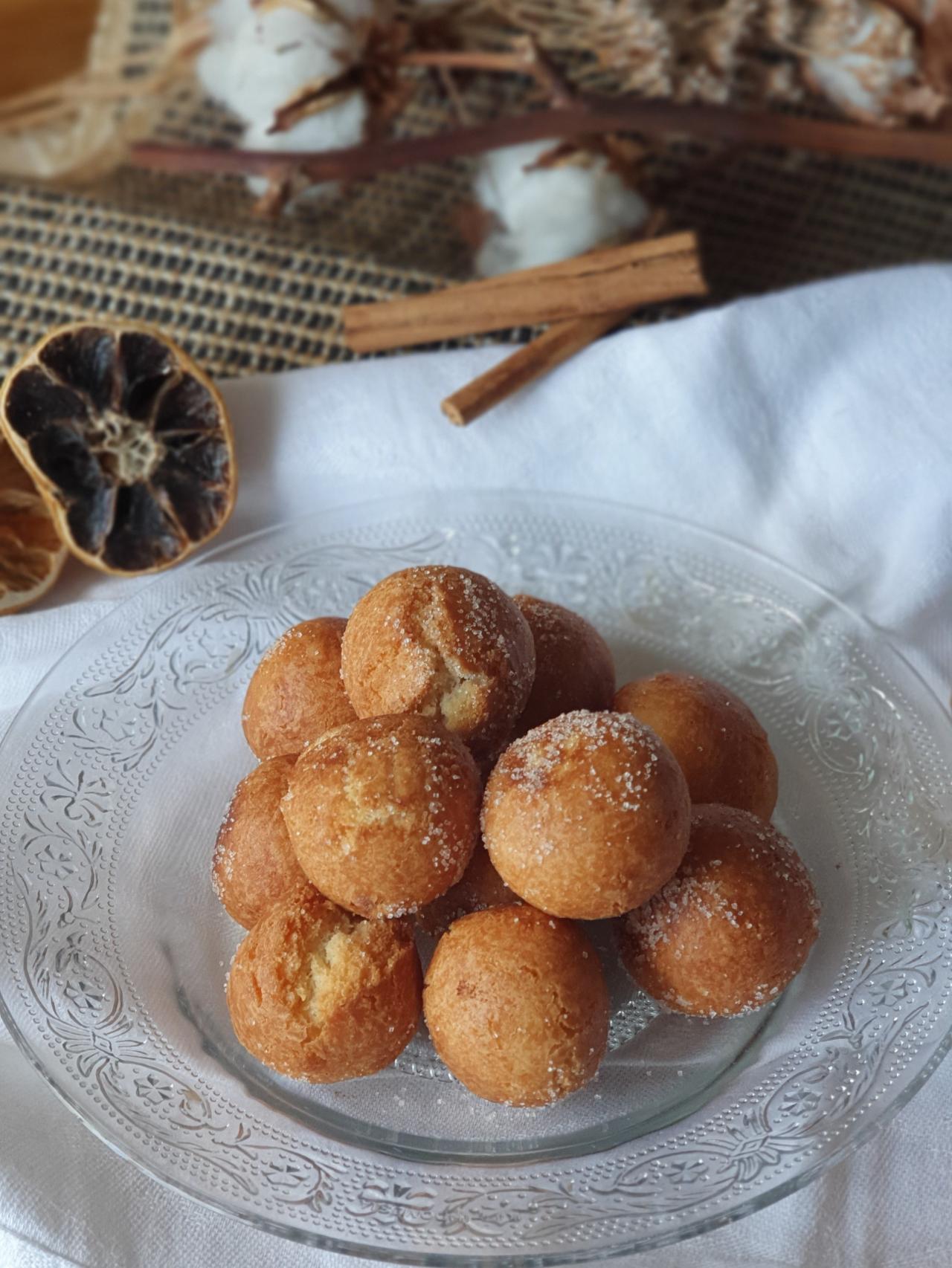 Buñuelos de almendra, una receta alemana para el Carnaval