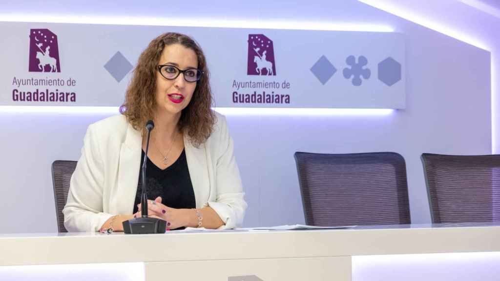 Sara Simón, segunda teniente de alcalde y concejala de Igualdad del Ayuntamiento de Guadalajara.
