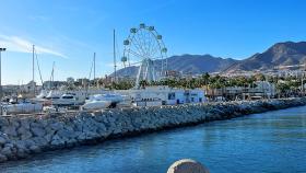 La noria panorámica de Benalmádena.