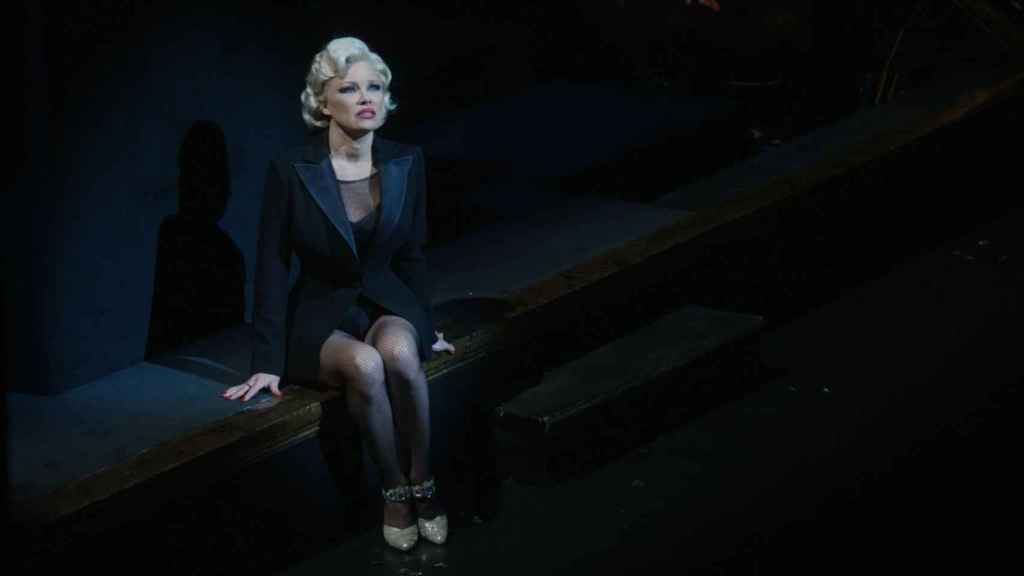 Pamela Anderson como Roxie Hart en 'Chicago' (Broadway, 2022)