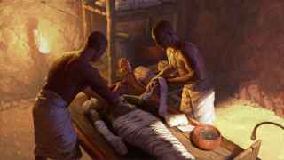 El hallazgo de un taller para embalsamar cuerpos desvela los misterios de la momificación egipcia