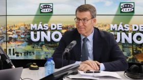 Alberto Núñez Feijóo, entrevistado por Carlos Alsina en Onda Cero este miércoles.