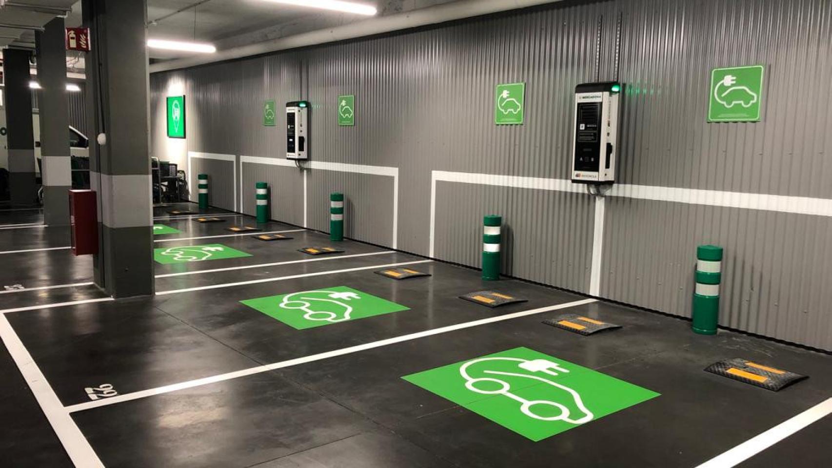 Así será el servicio de puntos de recarga para vehículos eléctricos que está implantando Mercadona.