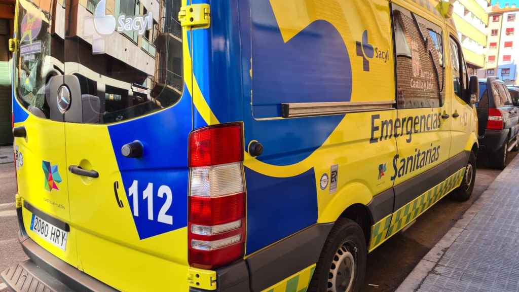 Imagen de archivo de una ambulancia del Sacyl.