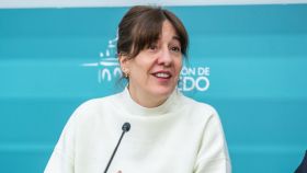 Blanca Fernández, consejera portavoz del Gobierno de Castilla-La Mancha, en una imagen de este jueves