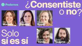 Cartel con el que Podemos anuncia su acto, que tendrá lugar el domingo.