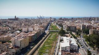 El Puerto de Málaga retoma la idea de soterrar el tráfico junto al Guadalmedina y hará un estudio