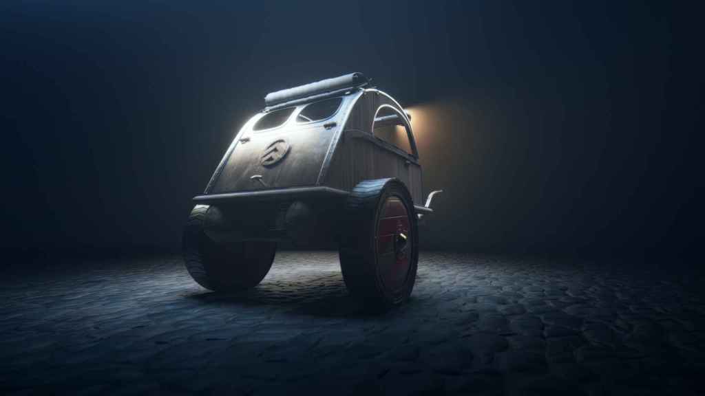 Así es el vehículo que ha creado Citroën para la película de Astérix y Obélix.