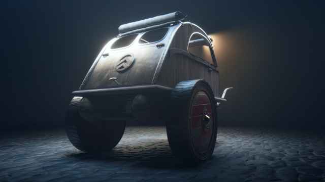 Así es el vehículo que ha creado Citroën para la película de Astérix y Obélix.