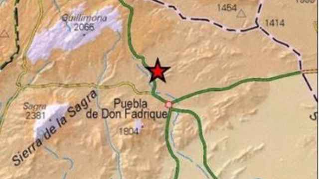 El epicentro del terremoto se ha localizado en la localidad granadina de Puebla de Don Fadrique.