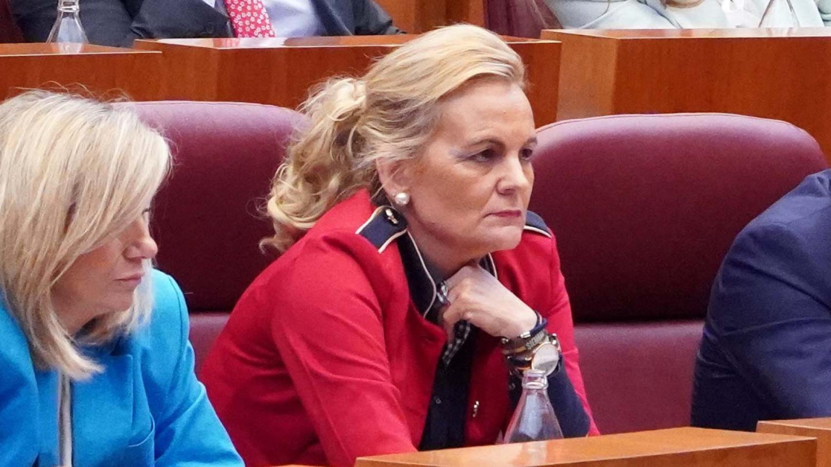 Una procuradora de Vox apoya una iniciativa de Igea sobre la educación especial y provoca un empate en las Cortes