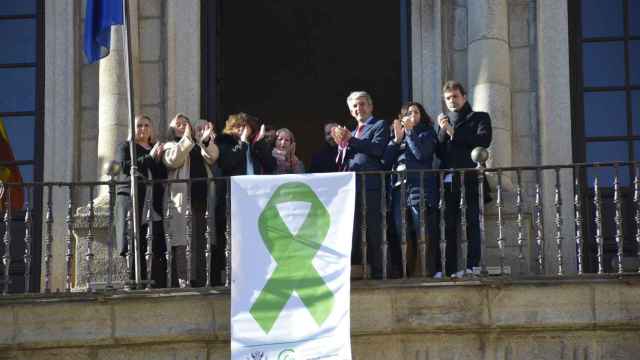 Acto con motivo del Día Mundial Contra el Cáncer en el Ayuntamiento de Toledo
