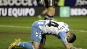 Rubén Castro durante el Málaga CF vs. Oviedo