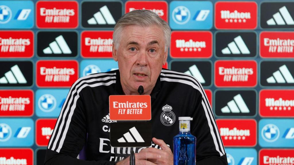 Ancelotti, en rueda de prensa