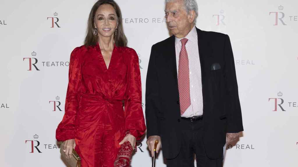 Isabel Preysler y Mario Vargas Llosa, en una de sus últimas apariciones públicas.
