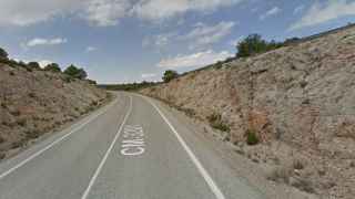 Muere un motorista tras salirse de una carretera de la provincia de Albacete