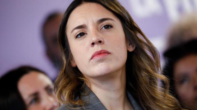 La ministra de Igualdad, Irene Montero, este sábado en Murcia.