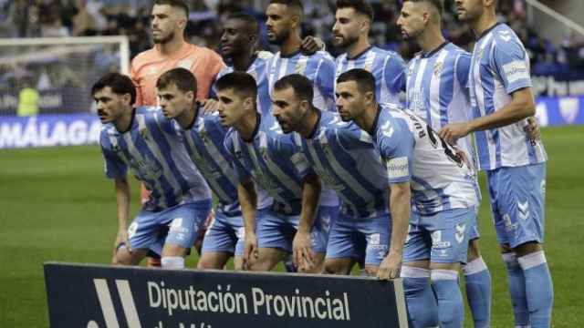 El once del Málaga CF contra el Real Oviedo