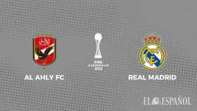 Cartel del partido Al Ahly - Real Madrid del Mundial de Clubes 2023