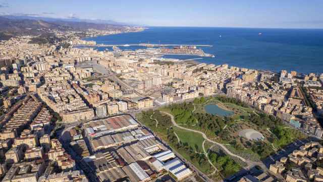 Así sería el 'Bosque Urbano' que los ecologistas defienden en los terrenos de Repsol de Málaga