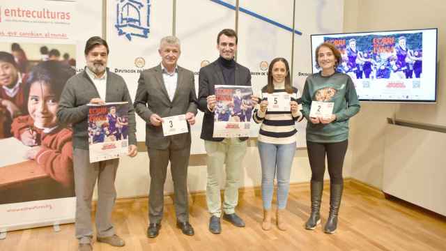 Presentación en la Diputación de Valladolid de 'Corre por una buena causa'