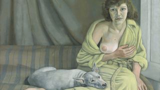 'Muchacha con perro blanco', 1951-52. Tate