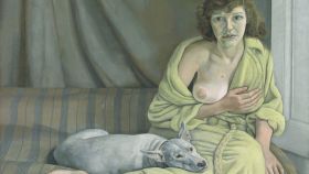'Muchacha con perro blanco', 1951-52. Tate