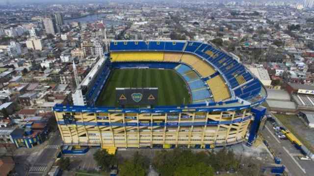 Vista aérea del estadio de Boca Juniors Alberto J. Armando 'La Bombonera'