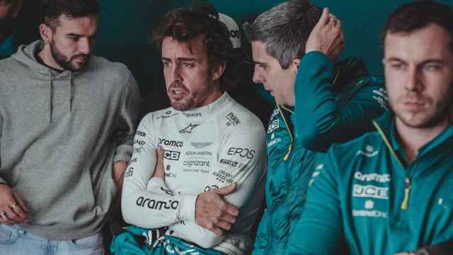 Fernando Alonso, en su estreno en los test de Jerez.