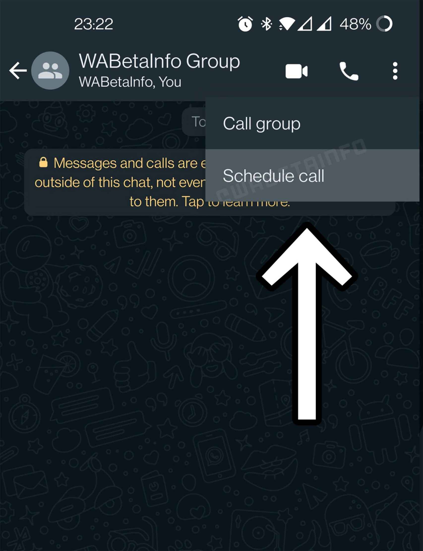 Así aparece la nueva función en WhatsApp