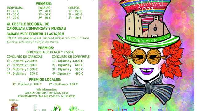 Bolaños de Calatrava prepara una variada programación para su semana de Carnaval
