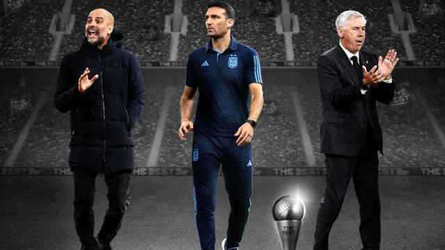 Ancelotti, Scaloni y Guardiola, candidatos al The Best a mejor entrenador