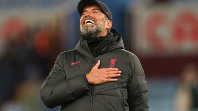 Jürgen Klopp celebra una victoria con el Liverpool esta temporada