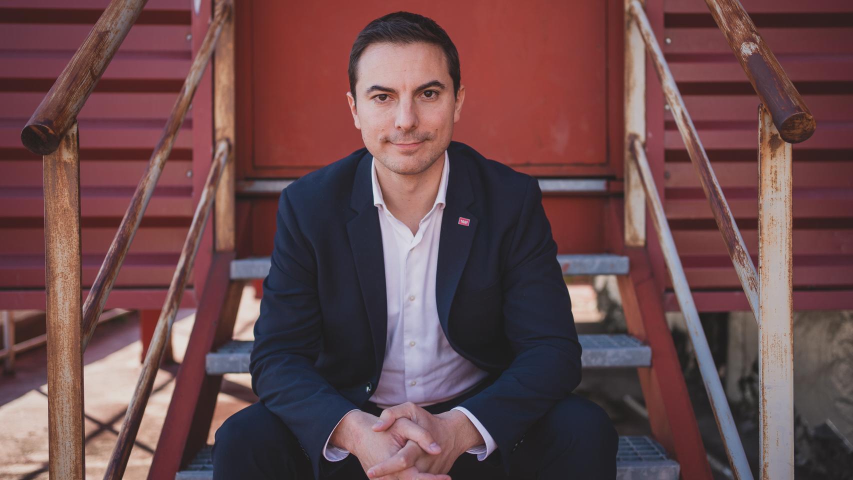 Juan Lobato, candidato del PSOE a presidir la Comunidad de Madrid.