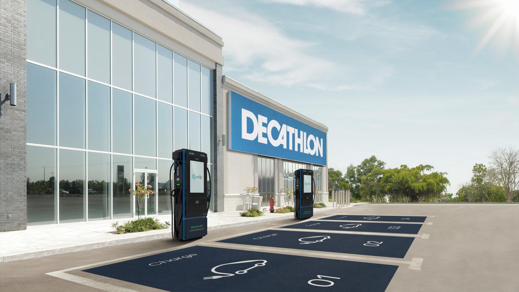 Decathlon will allow you to charge your electric car during your shopping
