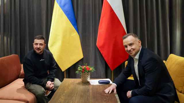 El presidente ucraniano y su homólogo polaco, en un encuentro reciente.