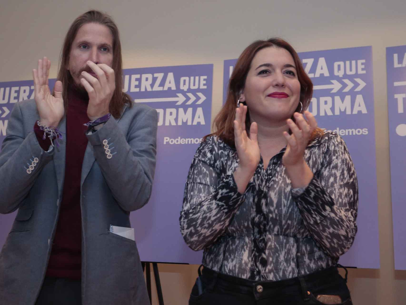 Pablo Fernández y Ángela Rodríguez Pam
