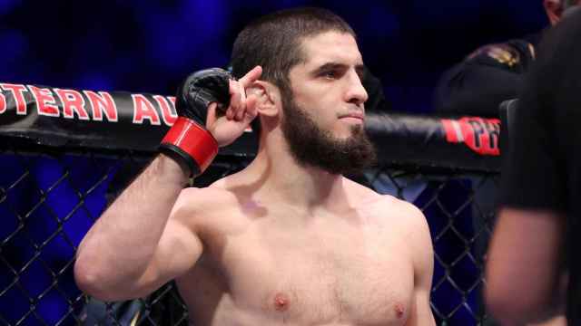 Islam Makhachev, durante el UFC 284