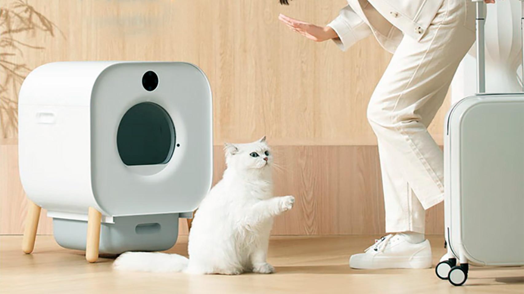 Xiaomi lanza un arenero inteligente para gatos