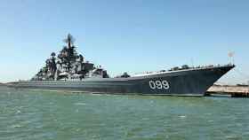 El buque ruso Pedro el Grande, en una imagen de archivo.