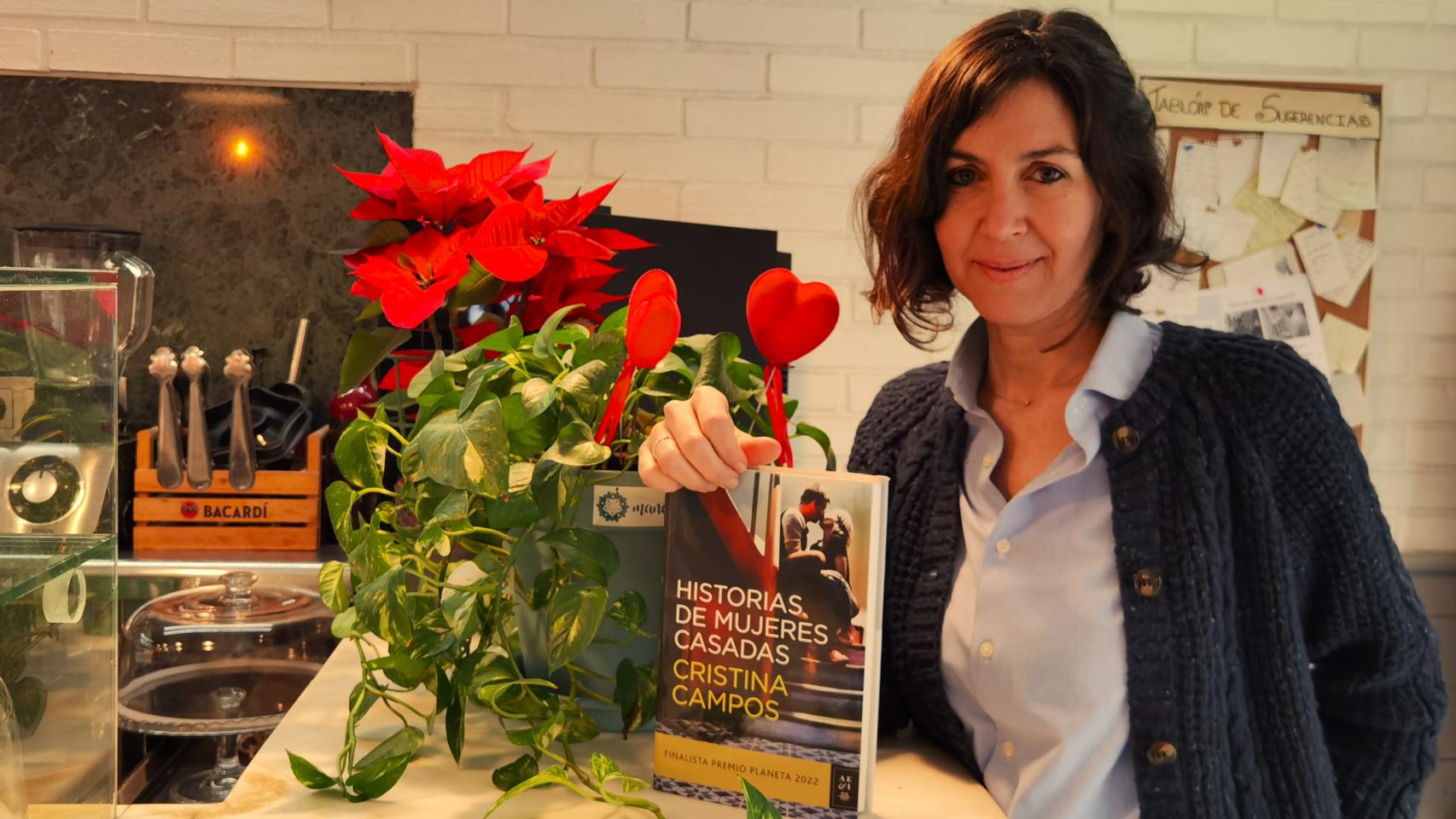Historias de mujeres casadas tendrá continuación, Cristina Campos prepara ya su nueva novela imagen